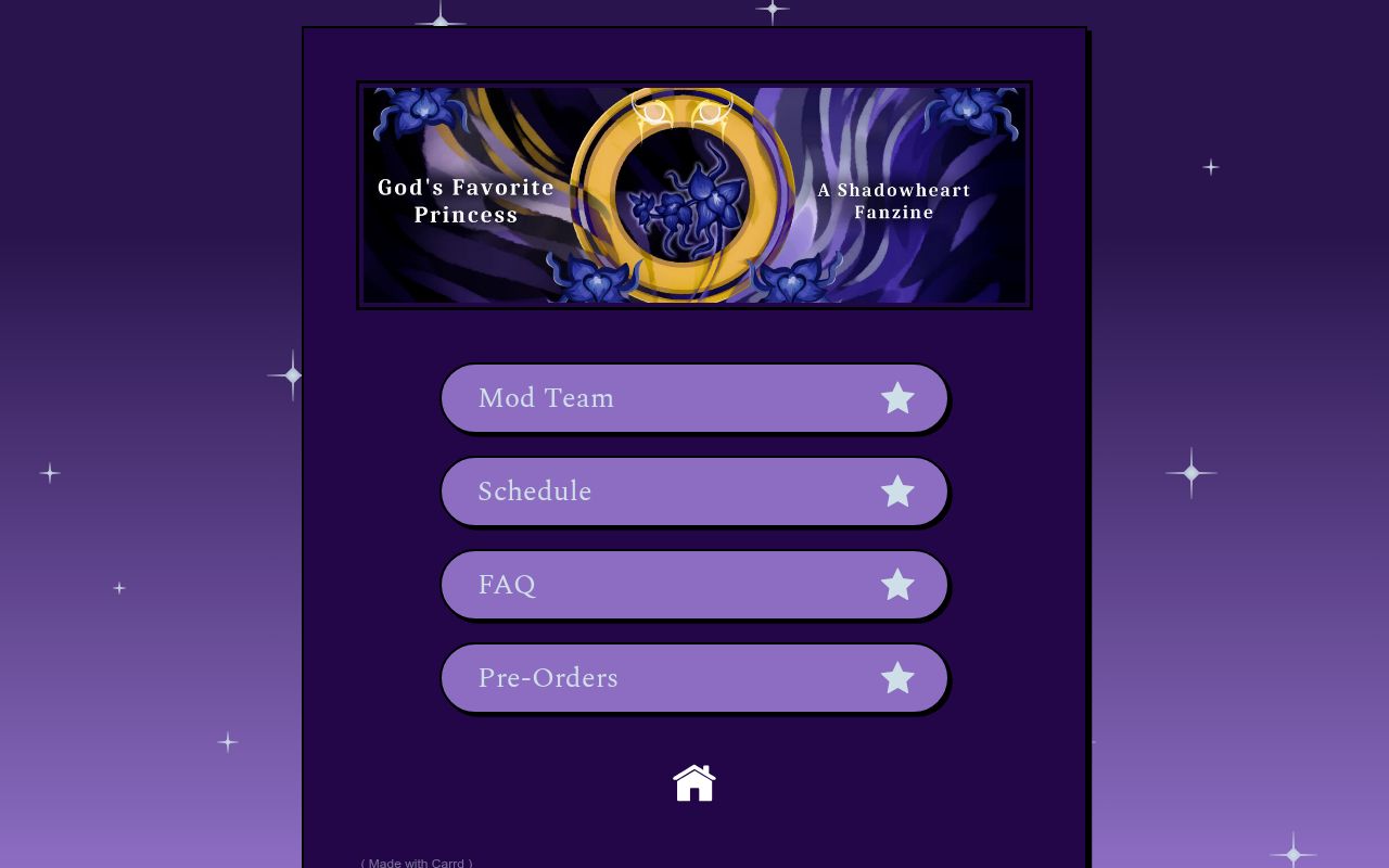 God's Favorite Princess Zine